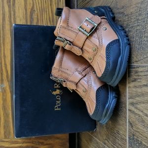 Polo Ralph Lauren Tyrek Zip II Boots - toddler size 6